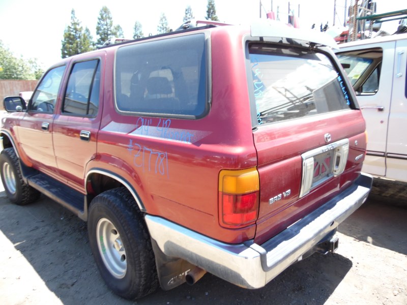1994 TOYOTA 4RUNNER SR5 BURGUNDY 3.0L MT 4WD Z17781